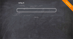 Desktop Screenshot of melog.ch